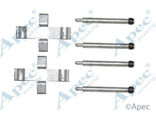 APEC BRAKING Комплектующие, колодки дискового тормоза KIT227